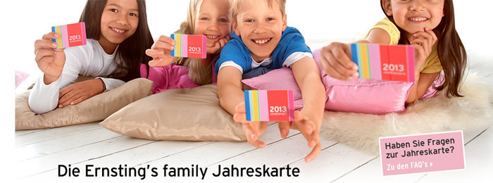 Ernstings-Family.de Jahreskarte