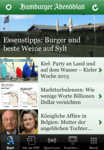 Hamburger Abendblatt - Start